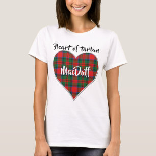 Heart of Tartan Clan MacDuff Plaid T-Shirt