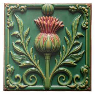 Heart of the Briar Queen Ceramic Tile