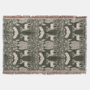 Heart of the Forest Throw Blanket