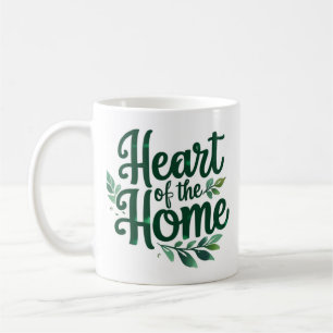 Heart of the Home Personalised Name Mug