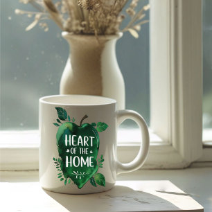 Heart of the Home Personalised Name Mug