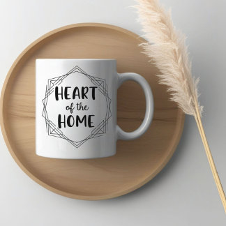 Heart of the Home | Personalised Name Mug