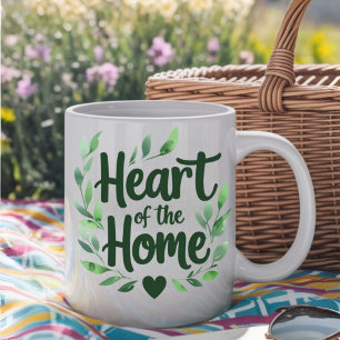 Heart of the Home Personalised Name Mug