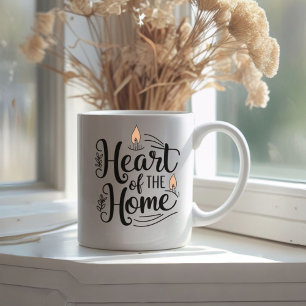 Heart of the Home Personalised Name Mug