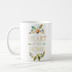 Heart of the Home Personalised Name Mug