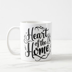 Heart of the Home Personalised Name Mug