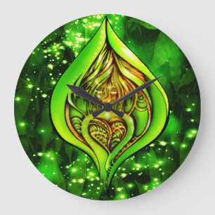 Heart of the Jungle Clock