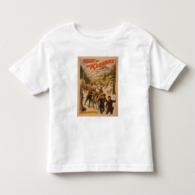 Heart of the Klondike - Across Chilkoot Pass Toddler T-Shirt (Front)