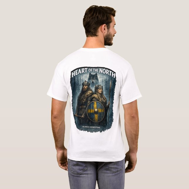  Heart of the North T-Shirt (Back Full)