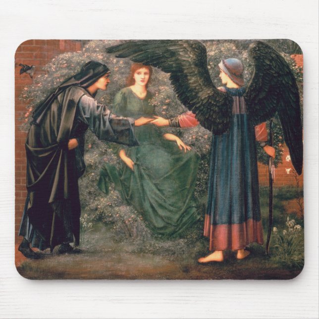 Heart of the Rose Mouse Pad (Front)