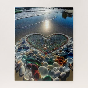 Heart of the Shore: Sea Glass Puzzle