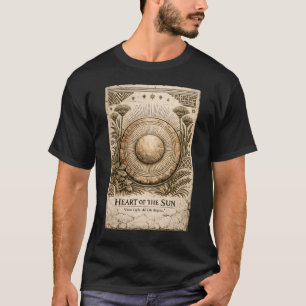 Heart of the Sun Solar Disc Ancient Africa T-Shirt