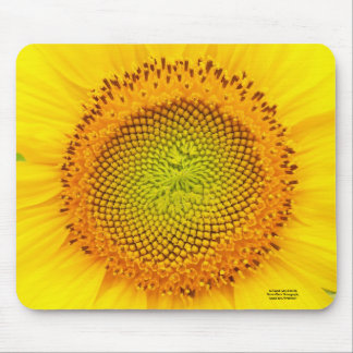 Heart of the Sunflower Mouse Pad