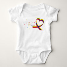 Heart of Venezuela with Stars - Design Tierno