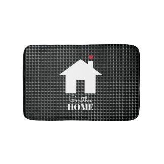 Heart on a House Doormat Bath Mat