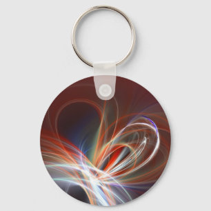 heart on fire key ring