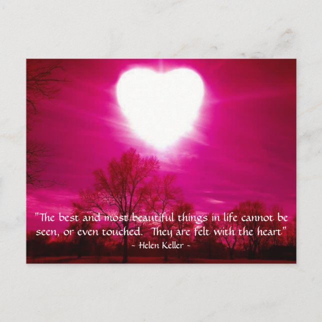 Heart on Fire - Postcard (Front)