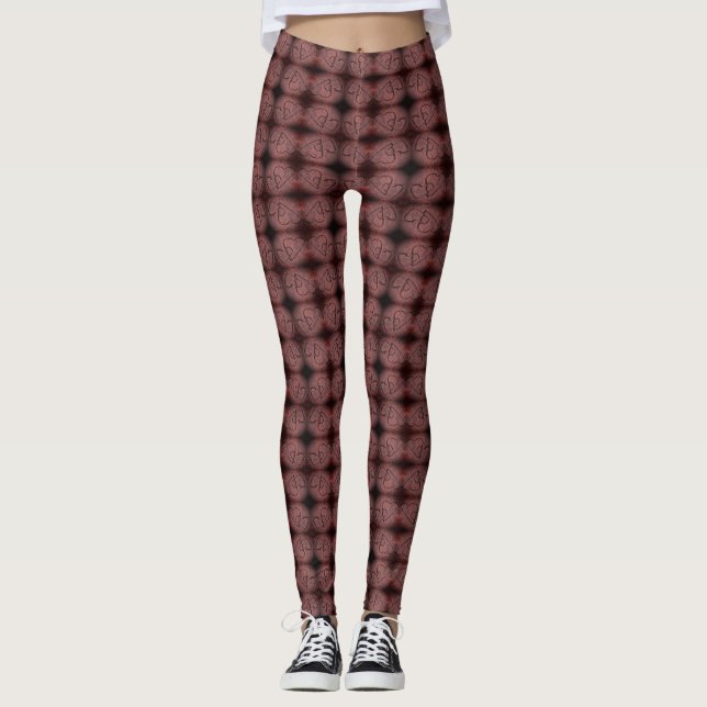 Heart on leggings (Front)