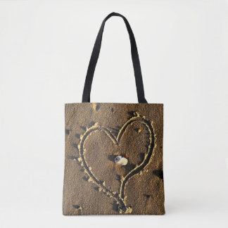 Heart on Tote  Bag