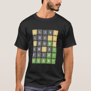 Heart  Online Word Game T-Shirt