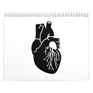 Heart Organ Calendar