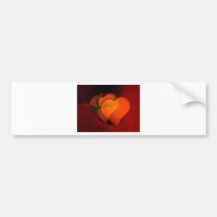 Heart Painting Bumper Sticker