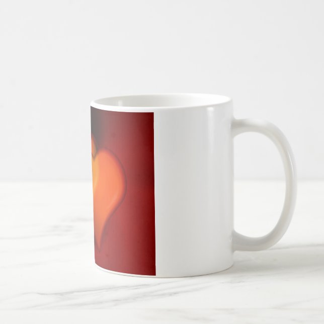 Heart Painting Coffee Mug (Right)