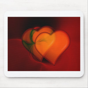 Heart Painting Mouse Pad