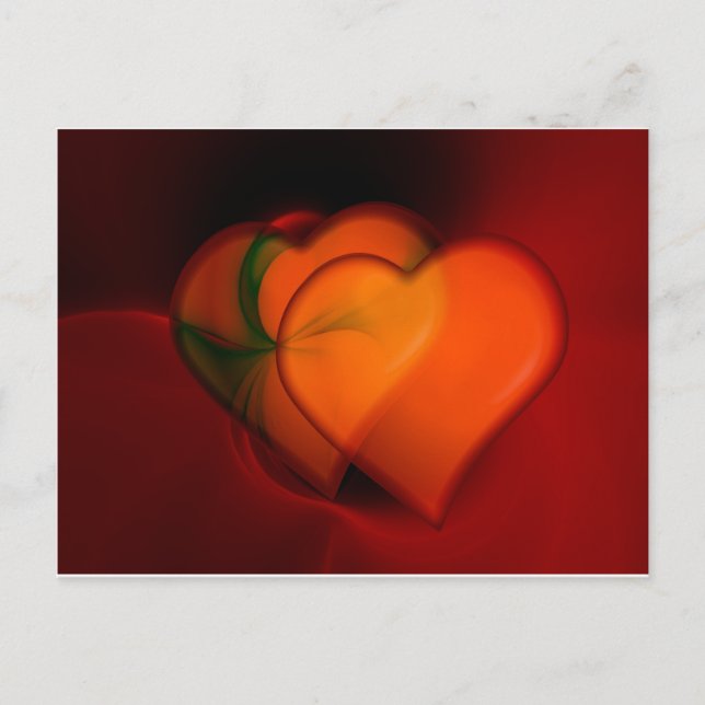 Heart Painting Postcard (Front)