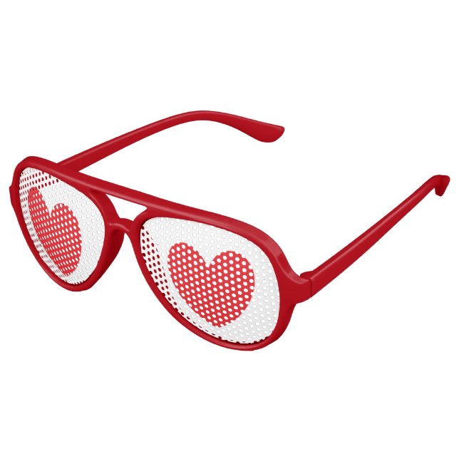 Heart Party Shades (Angled)