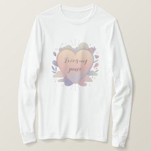 Heart Pastel Illustration T-Shirt