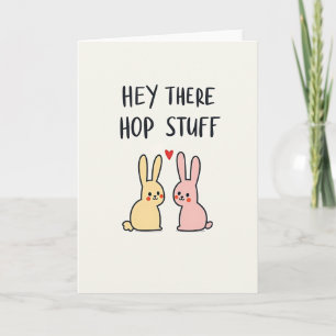 Heart Pattern Animal Friends Card