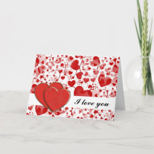 HEART pattern ART 7 + Heart Duet + your text Card