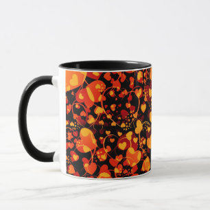 HEART pattern ART 8 Mug