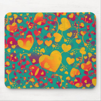HEART pattern ART 9 Mouse Pad