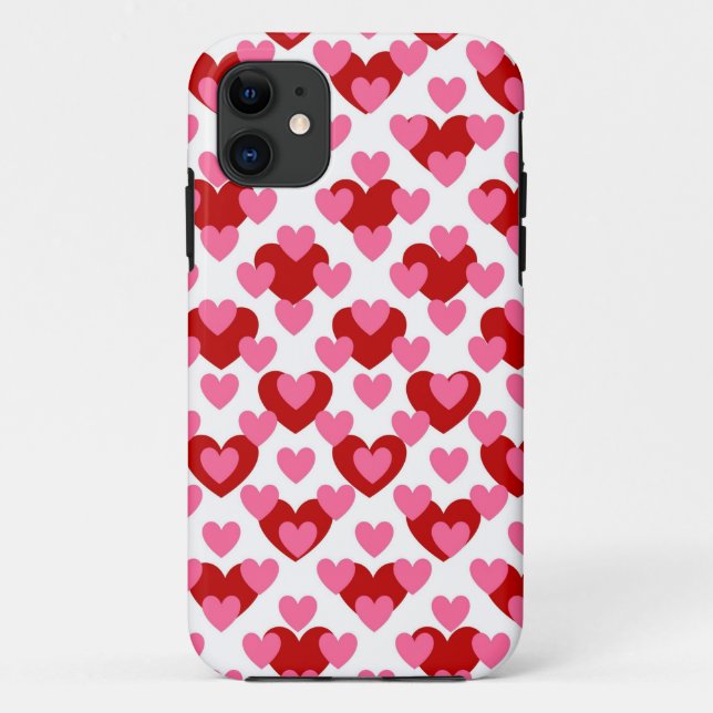 Heart Pattern Case-Mate iPhone Case (Back)