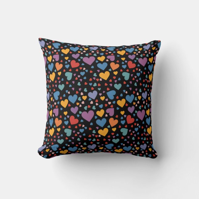 Heart Pattern Cushion (Front)