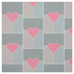 Heart Pattern custom fabric
