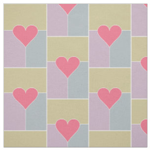 Heart Pattern custom fabric