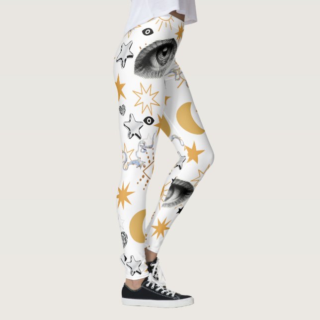 HEART  PATTERN LEGGINGS (Right)