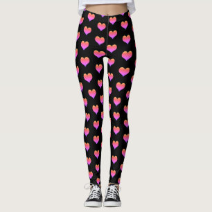 Heart Pattern Leggings