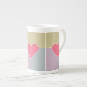 Heart Pattern mugs