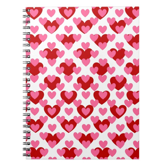 Heart Pattern Notebook (Front)