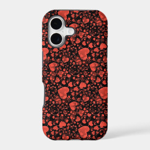 HEART pattern - red love