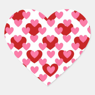 Heart Pattern Sticker