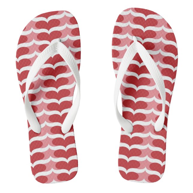 Heart pattern thongs (Footbed)