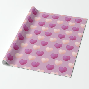 Heart Pattern Wrapping Paper