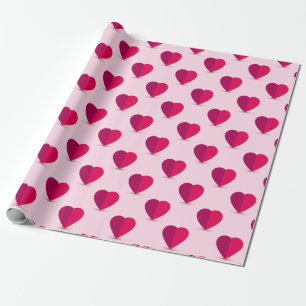 Heart Pattern Wrapping Paper