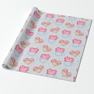 Heart Pattern Wrapping Paper