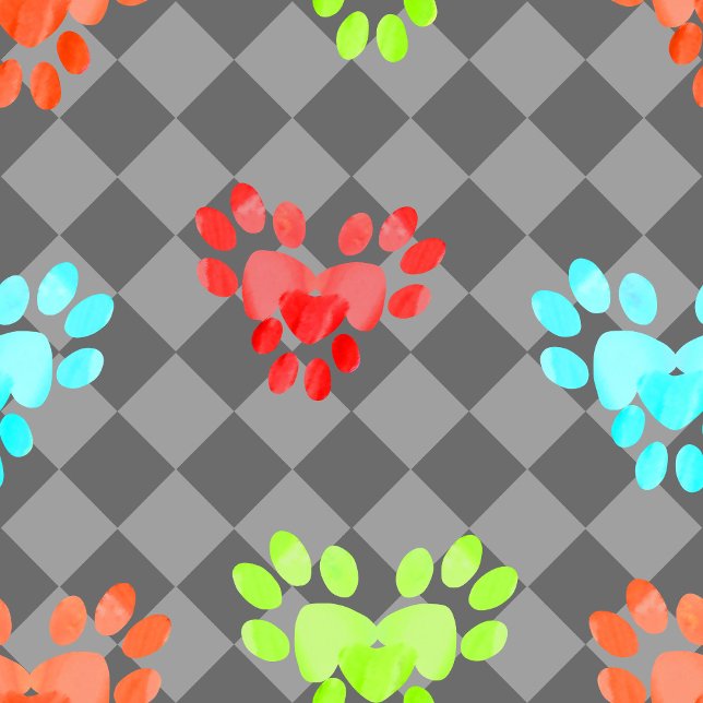 Heart Paws Medium Gift Bag (Creator Uploaded)